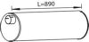 IVECO 42204647 Middle-/End Silencer
